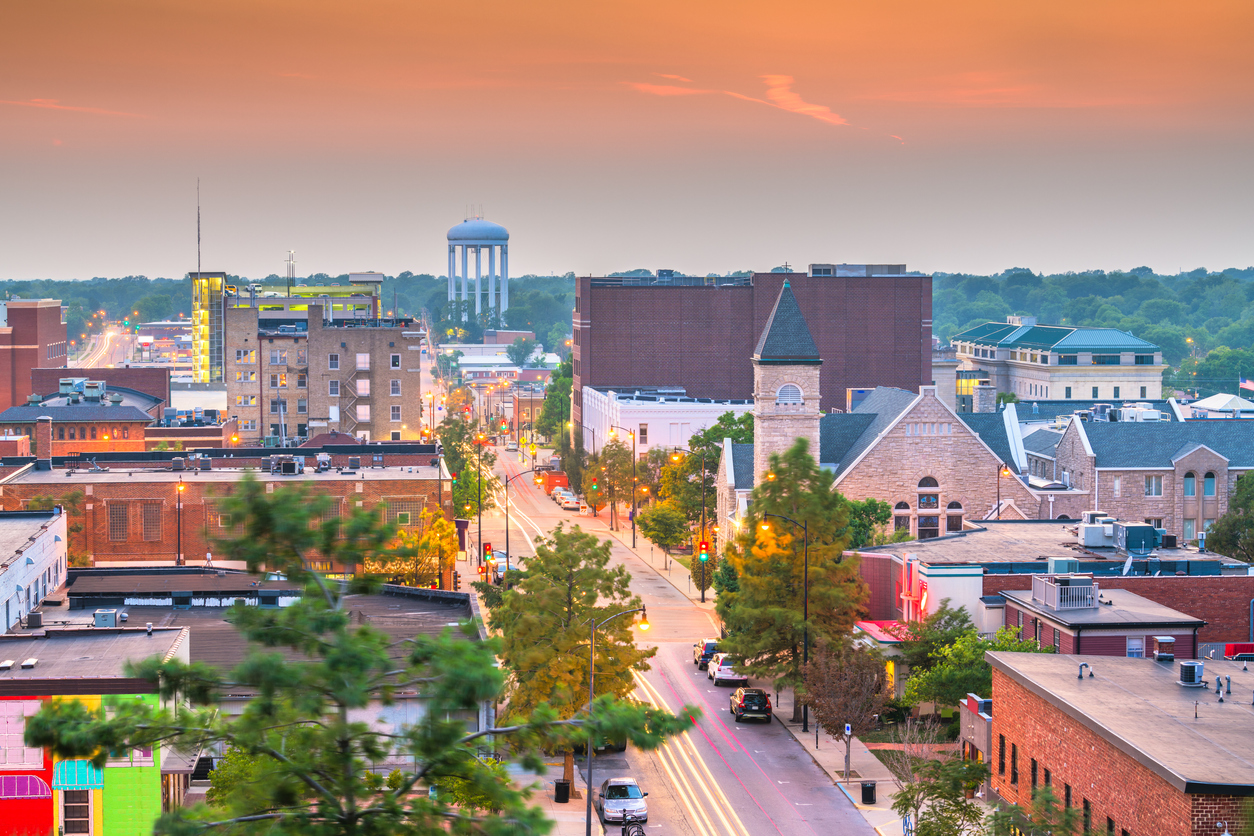 Panoramic Image of Columbia, MO